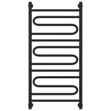 Полотенцесушитель водяной 1000х500 черный матовый Сунержа Элегия+ 31-0205-1050