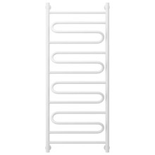 Полотенцесушитель водяной 1200х500 белый глянец Сунержа Элегия+ 12-0205-1250