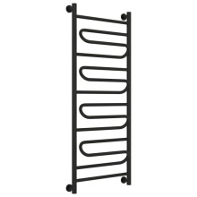 Полотенцесушитель водяной 1200х500 черный матовый Сунержа Элегия+ 31-0205-1250
