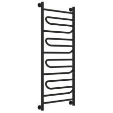 Полотенцесушитель водяной 1200х500 черный матовый Сунержа Элегия+ 31-0205-1250
