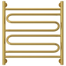 Полотенцесушитель водяной 600х600 золотой Сунержа Элегия+ 03-0205-6060