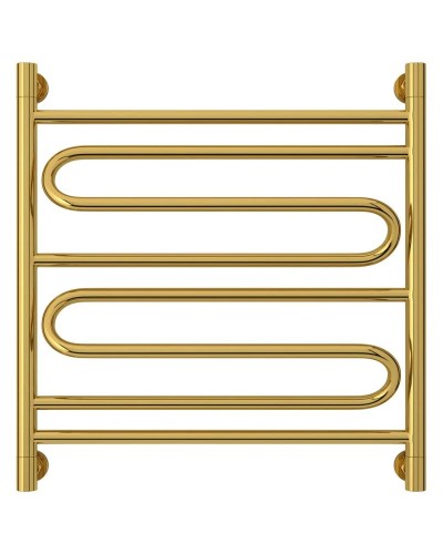 Полотенцесушитель водяной 600х600 золотой Сунержа Элегия+ 03-0205-6060