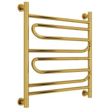 Полотенцесушитель водяной 600х600 золотой Сунержа Элегия+ 03-0205-6060