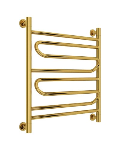 Полотенцесушитель водяной 600х600 золотой Сунержа Элегия+ 03-0205-6060