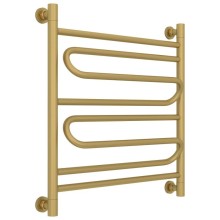 Полотенцесушитель водяной 600х600 золотой матовый Сунержа Элегия+ 032-0205-6060