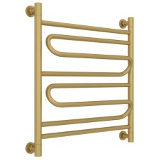 Полотенцесушитель водяной 600х600 золотой матовый Сунержа Элегия+ 032-0205-6060