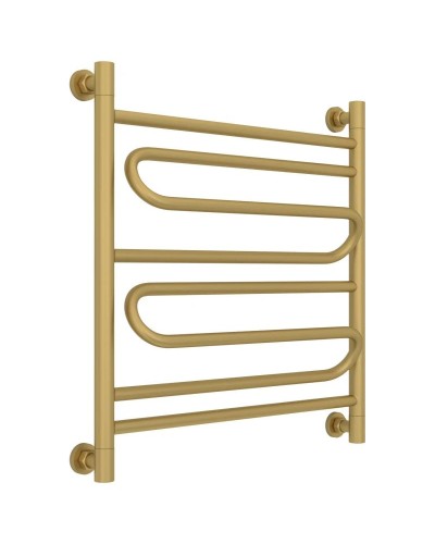 Полотенцесушитель водяной 600х600 золотой матовый Сунержа Элегия+ 032-0205-6060