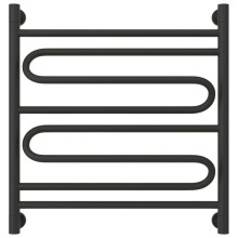 Полотенцесушитель водяной 600х600 темный титан муар Сунержа Элегия+ 15-0205-6060