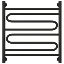 Полотенцесушитель водяной 600х600 черный матовый Сунержа Элегия+ 31-0205-6060