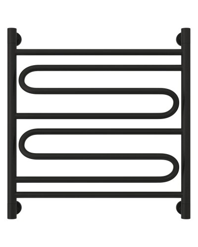 Полотенцесушитель водяной 600х600 черный матовый Сунержа Элегия+ 31-0205-6060