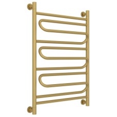 Полотенцесушитель водяной 800х600 золотой матовый Сунержа Элегия+ 032-0205-8060