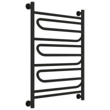 Полотенцесушитель водяной 800х600 черный матовый Сунержа Элегия+ 31-0205-8060