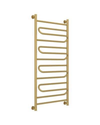 Полотенцесушитель водяной 1200х600 золотой матовый Сунержа Элегия+ 032-0205-1260