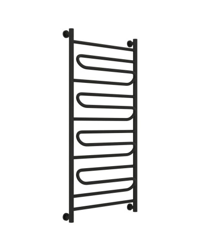 Полотенцесушитель водяной 1200х600 черный матовый Сунержа Элегия+ 31-0205-1260