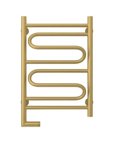Полотенцесушитель электрический 600х400 золотой матовый МЭМ левый Сунержа Элегия 2.0 032-5218-6040