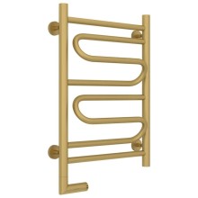 Полотенцесушитель электрический 600х400 золотой матовый МЭМ левый Сунержа Элегия 2.0 032-5218-6040