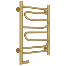 Полотенцесушитель электрический 600х400 золотой матовый МЭМ левый Сунержа Элегия 2.0 032-5218-6040