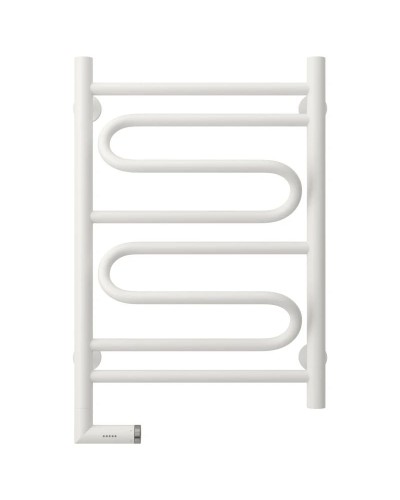 Полотенцесушитель электрический 600х400 белый матовый МЭМ левый Сунержа Элегия 2.0 30-5218-6040