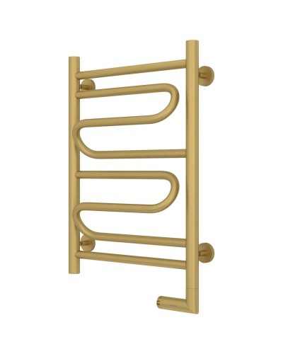 Полотенцесушитель электрический 600х400 золотой матовый МЭМ правый Сунержа Элегия 2.0 032-5219-6040