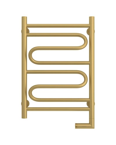 Полотенцесушитель электрический 600х400 золотой матовый МЭМ правый Сунержа Элегия 2.0 032-5219-6040