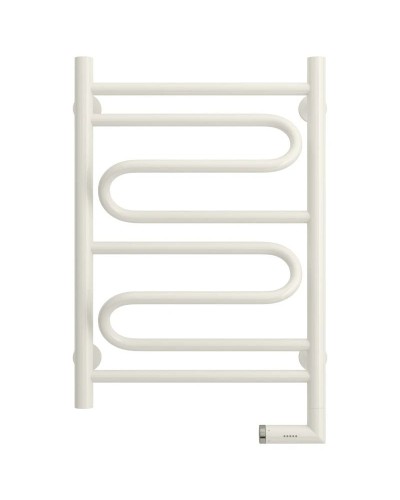 Полотенцесушитель электрический 600х400 белый глянец МЭМ правый Сунержа Элегия 2.0 12-5219-6040