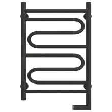 Полотенцесушитель электрический 600х400 темный титан муар МЭМ правый Сунержа Элегия 2.0 15-5219-6040