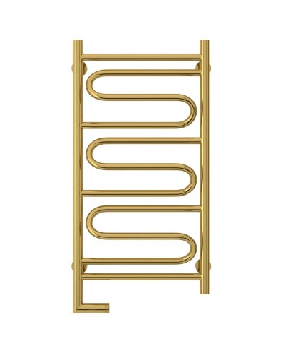 Полотенцесушитель электрический 800х400 золотой МЭМ левый Сунержа Элегия 2.0 03-5218-8040