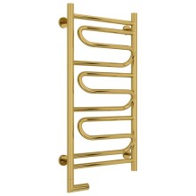 Полотенцесушитель электрический 800х400 золотой МЭМ левый Сунержа Элегия 2.0 03-5218-8040