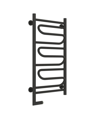 Полотенцесушитель электрический 800х400 темный титан муар МЭМ левый Сунержа Элегия 2.0 15-5218-8040