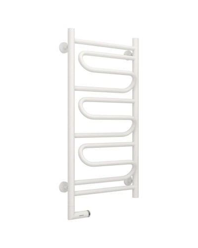 Полотенцесушитель электрический 800х400 белый матовый МЭМ левый Сунержа Элегия 2.0 30-5218-8040