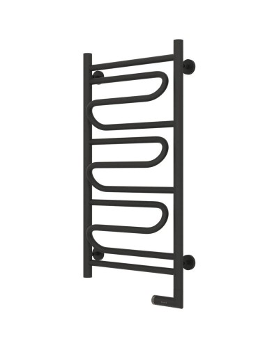 Полотенцесушитель электрический 800х400 темный титан муар МЭМ правый Сунержа Элегия 2.0 15-5219-8040