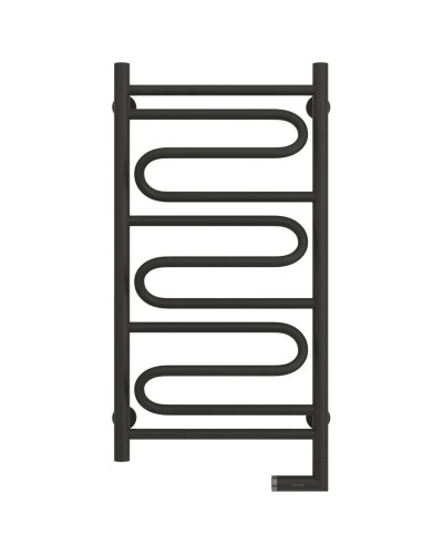 Полотенцесушитель электрический 800х400 темный титан муар МЭМ правый Сунержа Элегия 2.0 15-5219-8040