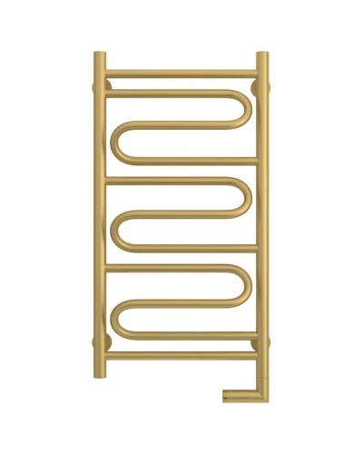 Полотенцесушитель электрический 800х400 золотой матовый МЭМ правый Сунержа Элегия 2.0 032-5219-8040