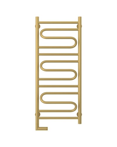 Полотенцесушитель электрический 1000х400 золотой матовый МЭМ левый Сунержа Элегия 2.0 032-5218-1040
