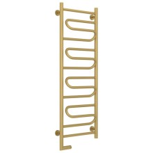 Полотенцесушитель электрический 1200х400 золотой матовый МЭМ левый Сунержа Элегия 2.0 032-5218-1240