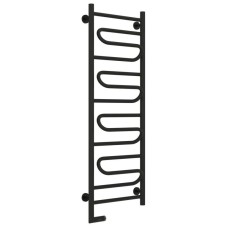 Полотенцесушитель электрический 1200х400 черный матовый МЭМ левый Сунержа Элегия 2.0 31-5218-1240