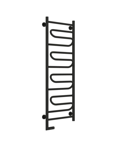 Полотенцесушитель электрический 1200х400 черный матовый МЭМ левый Сунержа Элегия 2.0 31-5218-1240