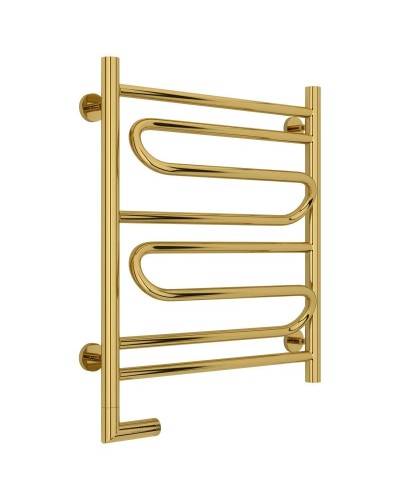 Полотенцесушитель электрический 600х500 золотой МЭМ левый Сунержа Элегия 2.0 03-5218-6050