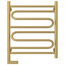 Полотенцесушитель электрический 600х500 золотой матовый МЭМ левый Сунержа Элегия 2.0 032-5218-6050