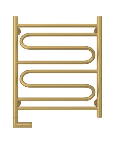 Полотенцесушитель электрический 600х500 золотой матовый МЭМ левый Сунержа Элегия 2.0 032-5218-6050