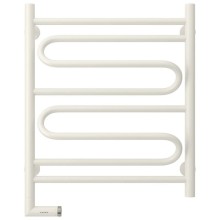 Полотенцесушитель электрический 600х500 белый глянец МЭМ левый Сунержа Элегия 2.0 12-5218-6050
