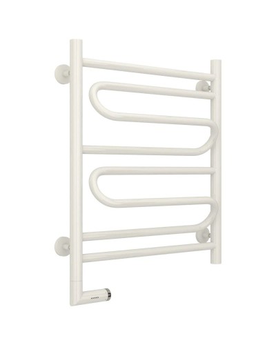 Полотенцесушитель электрический 600х500 белый глянец МЭМ левый Сунержа Элегия 2.0 12-5218-6050