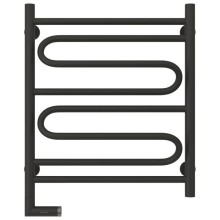 Полотенцесушитель электрический 600х500 темный титан муар МЭМ левый Сунержа Элегия 2.0 15-5218-6050