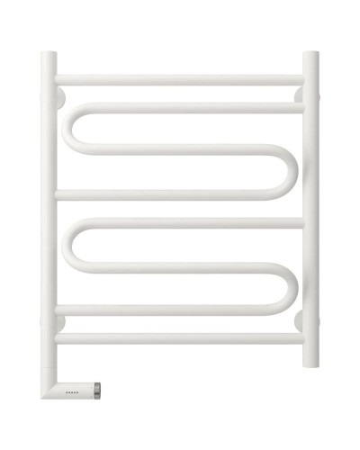 Полотенцесушитель электрический 600х500 белый матовый МЭМ левый Сунержа Элегия 2.0 30-5218-6050