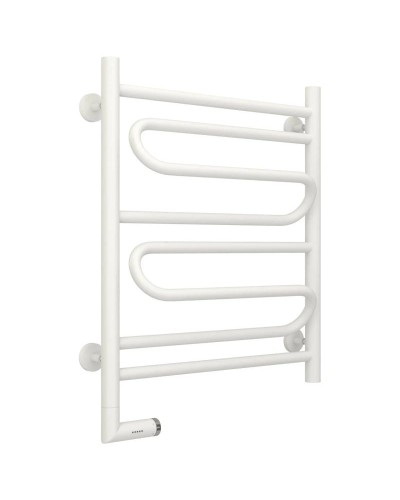 Полотенцесушитель электрический 600х500 белый матовый МЭМ левый Сунержа Элегия 2.0 30-5218-6050