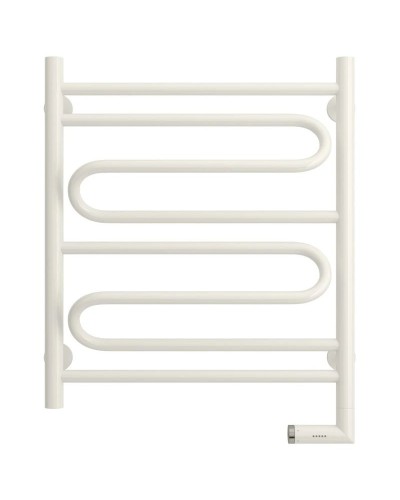 Полотенцесушитель электрический 600х500 белый глянец МЭМ правый Сунержа Элегия 2.0 12-5219-6050