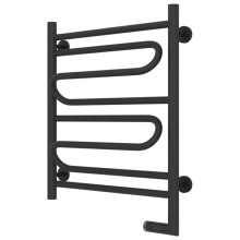 Полотенцесушитель электрический 600х500 темный титан муар МЭМ правый Сунержа Элегия 2.0 15-5219-6050