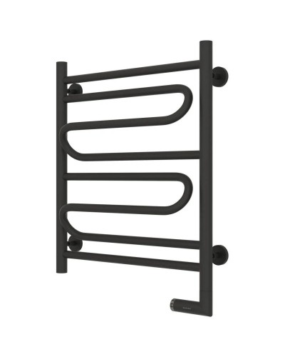 Полотенцесушитель электрический 600х500 темный титан муар МЭМ правый Сунержа Элегия 2.0 15-5219-6050