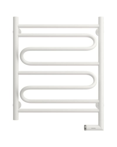 Полотенцесушитель электрический 600х500 белый матовый МЭМ правый Сунержа Элегия 2.0 30-5219-6050