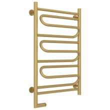 Полотенцесушитель электрический 800х500 золотой матовый МЭМ левый Сунержа Элегия 2.0 032-5218-8050